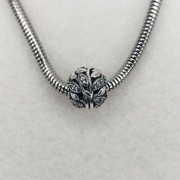 Bracelet Charm Family Tree Round Sterling Silver 925 Mom Jewelry Gift - Picture 3 of 5